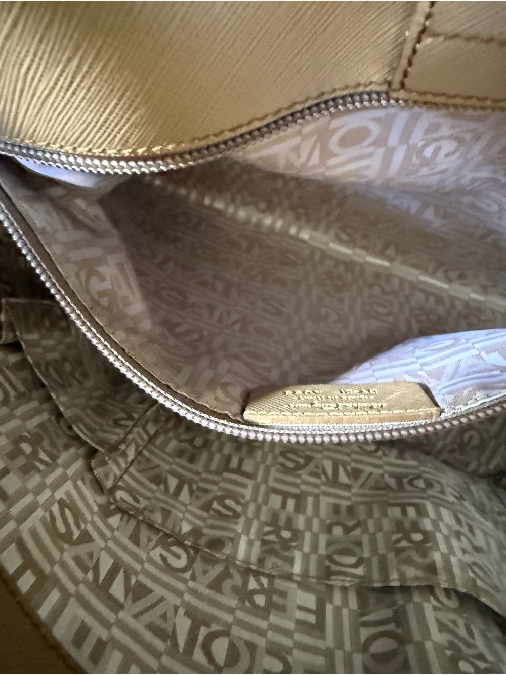 Salvatore Ferragamo grey Leather Double Handles Tote Bag - Picture 11 of 13